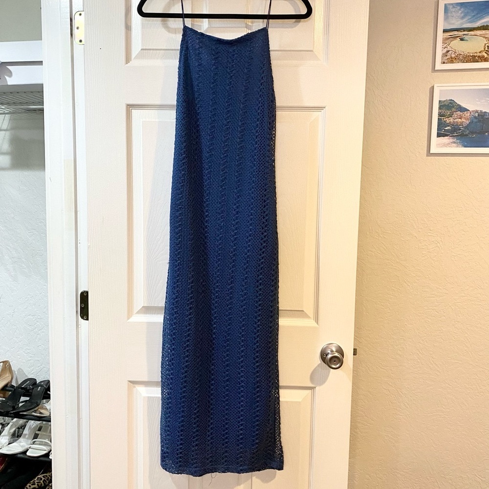 Small Blue Midi Dress from Greece